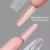 280pcs Sandwich Dual Forms Nail Extension Upper Mold Coffin Almond Acrylic Top Bottom Molds 14 Sizes Nail Forms