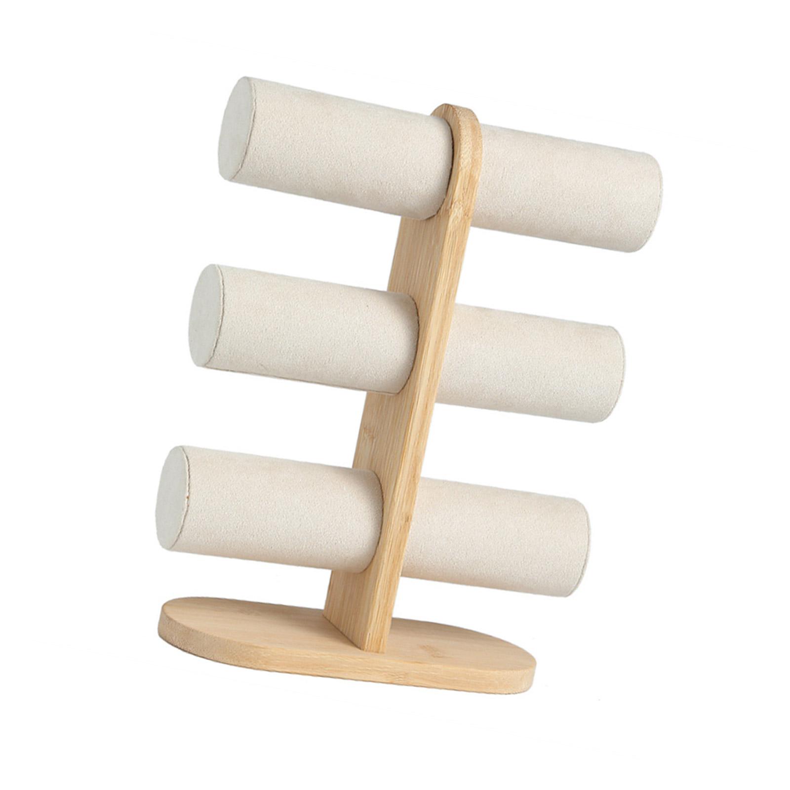 

Элегантный органайзер для браслетов, многоярусная стойка для демонстрации ювелирных изделий и часов, экономящий место держатель для резинки для волос