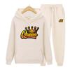 Men Tracksuits Set Spring Autumn Queen Print Sweatshirt Long Sleeve Hoodie Jogging Trouser Patchwork Fitness Run Suit Casual Clothing Sportswear