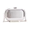 Fashion Mini Shoulder Bag Chain Strap Solid Color Mirror Banquet Bag Acrylic Crossbody Bag Women