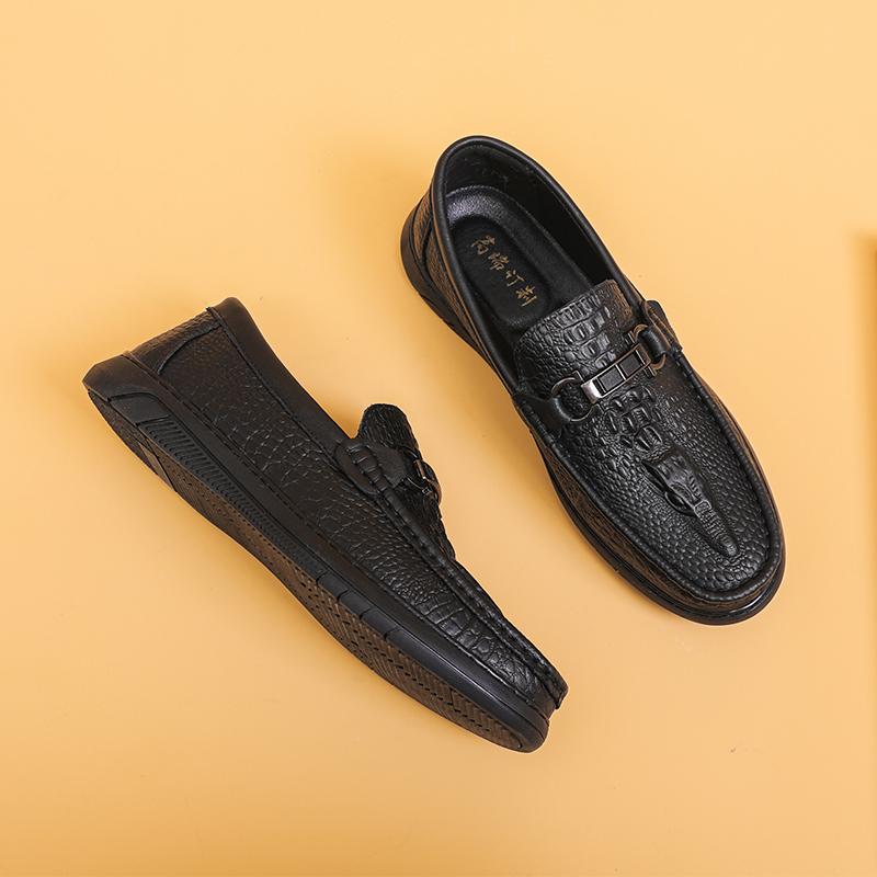 Men's Genuine Leather Moccasins Driving Shoes