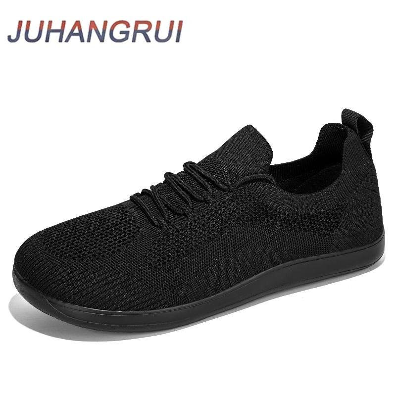 Wide Toe Casual Walking Shoes for Men and Women Barefoot Shoes Non Slip Soft Sole Footwear Comfortable Sneakers Breathable Mesh