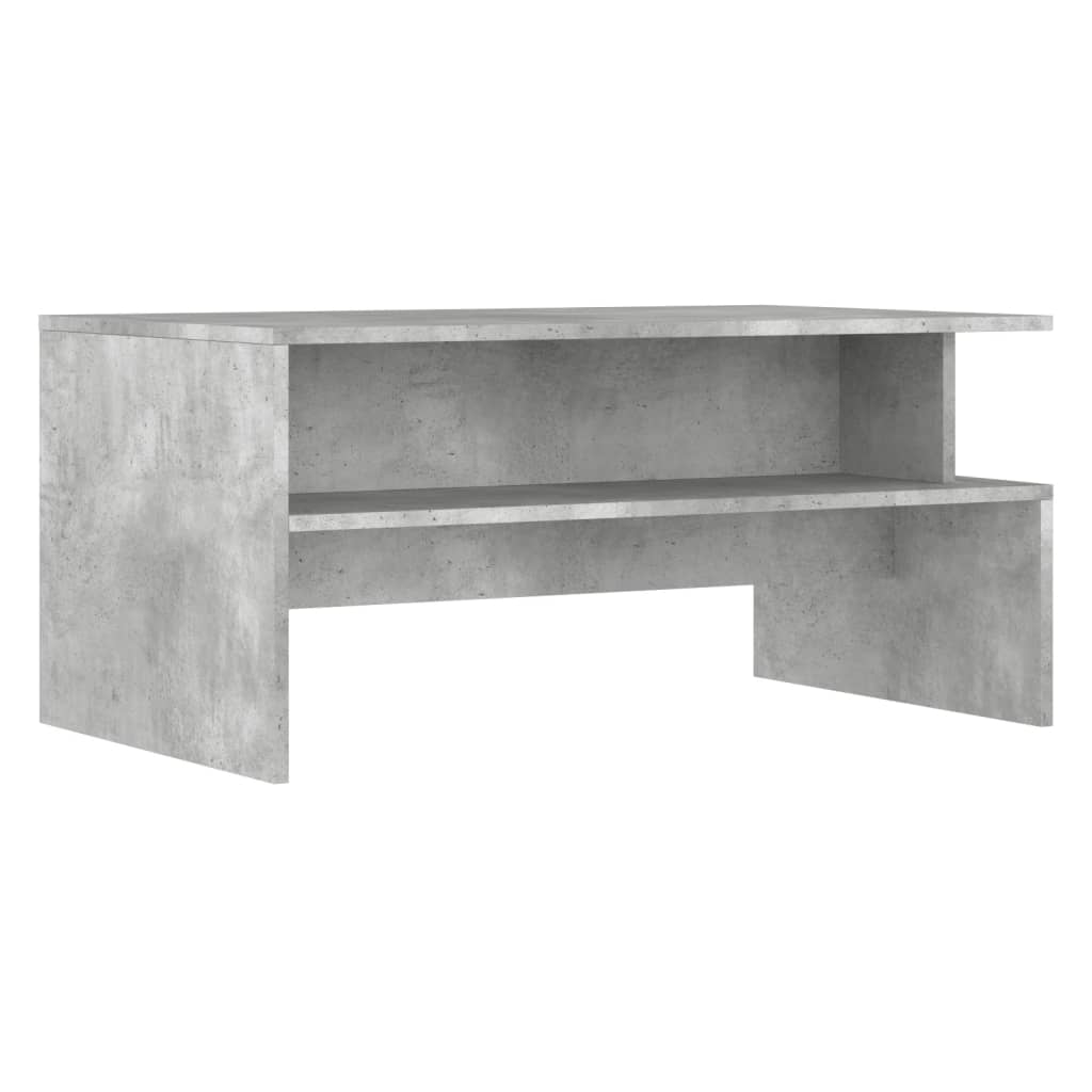  Coffee Table, Concrete Grey, 90x55x42.5 Cm