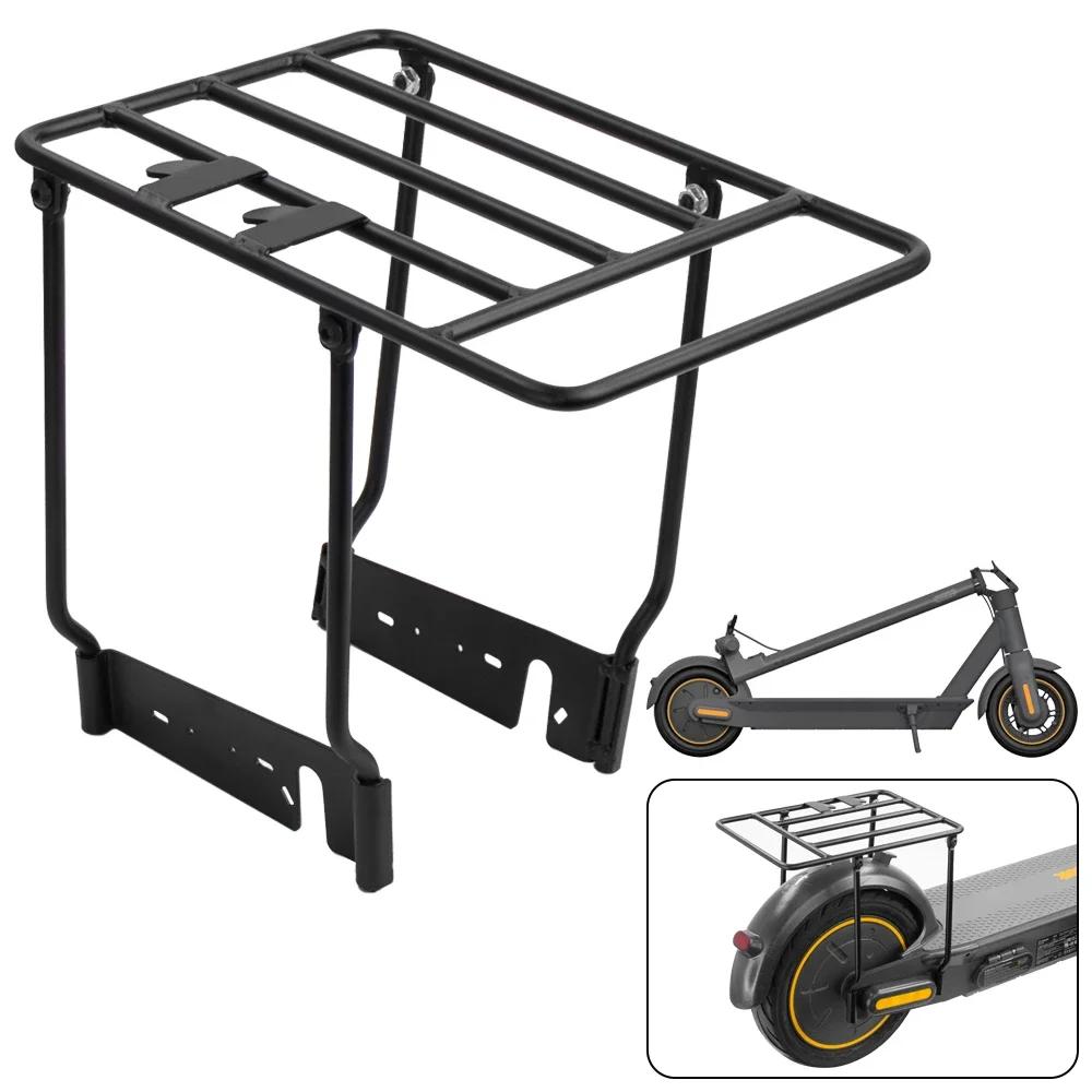 Luggage Cargo Rack Parts For Ninebot Max G30 G30LP/D Electric Scooter Thicken Steel Folded Rear Rack Storage Shelf  Accessories