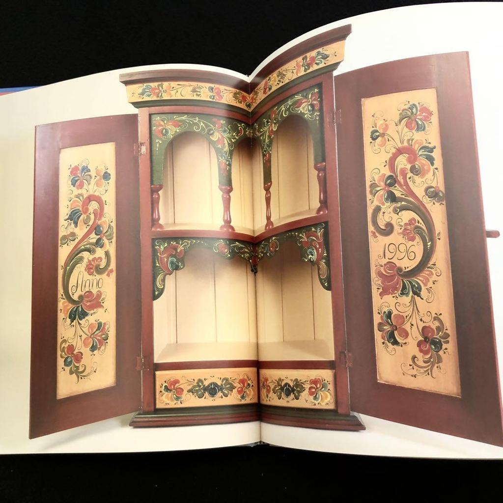 [USED] Nordic Norway Rosemaling Technique Book "Rosemaling" Tole Painting