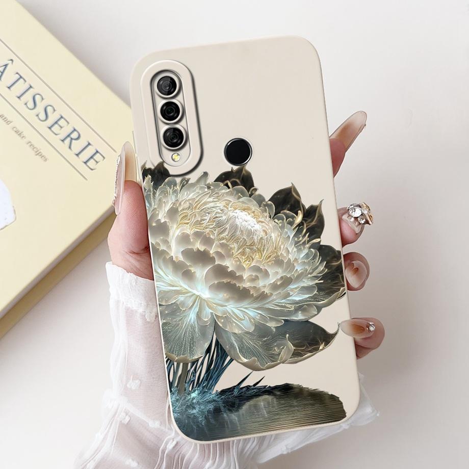 Case For Honor 20s 20 Lite Capa Huawei P30 Lite P30Pro Phone Case Nova 4E Soft Silicone Funda Women Fashion Flower Printed Cover
