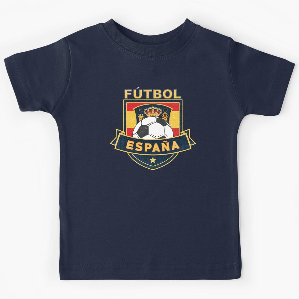 Spain Soccer Crest (Futbol Espana) Kids T-Shirt 110