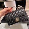 Womens Stylish Mini Square Crossbody Bag PU Leather Handbag With Chain Strap Daily Wear