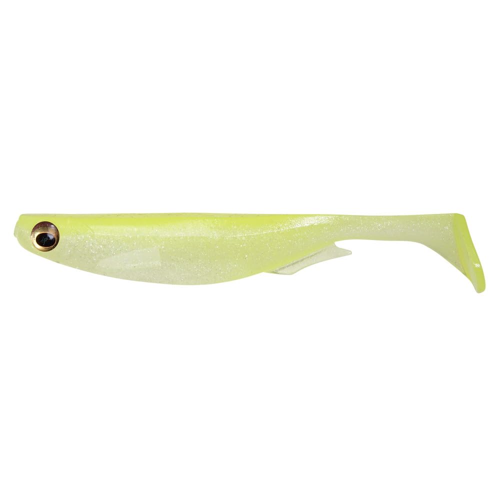 Megabass SPARK SHAD 4 дюйма Чартрез Жемчужный &