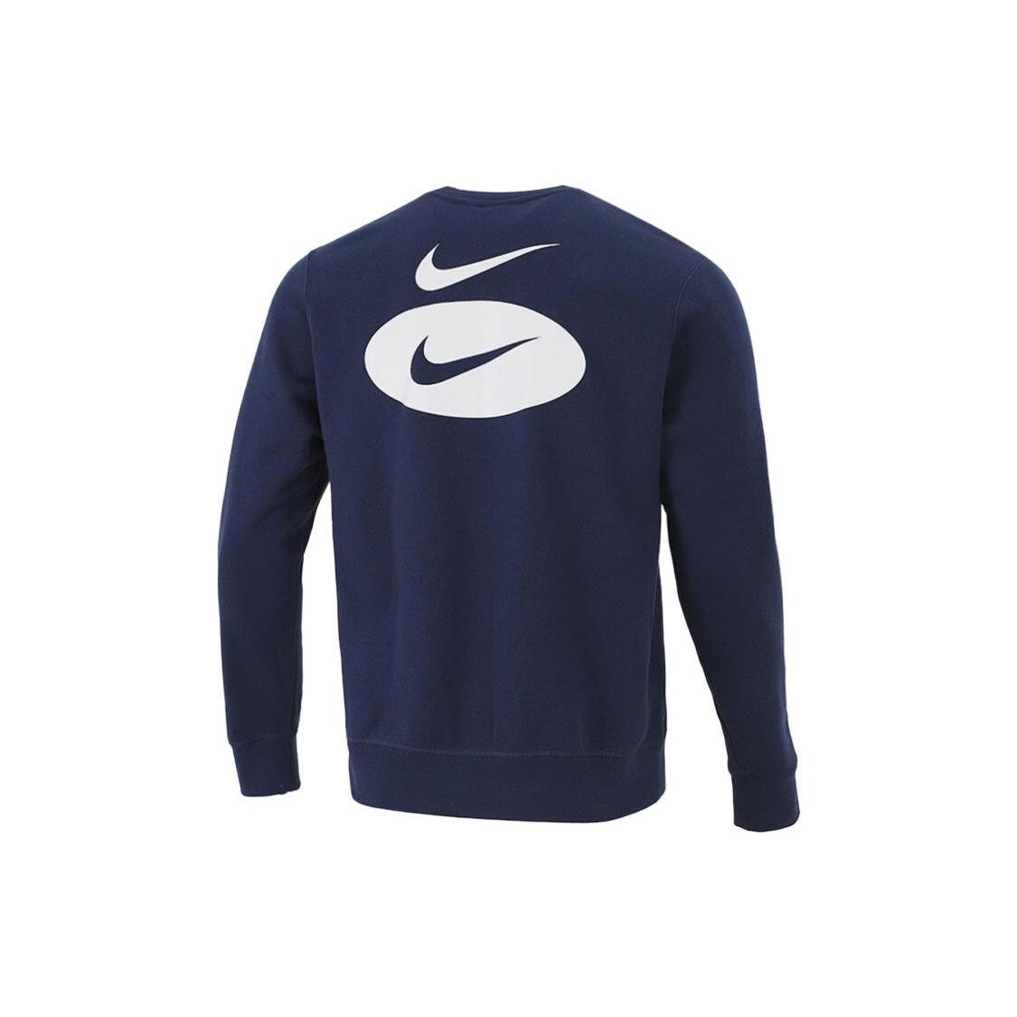 Nike League As Sportswear Sl Bb Crew Navy White Men s DM5461-410 XL