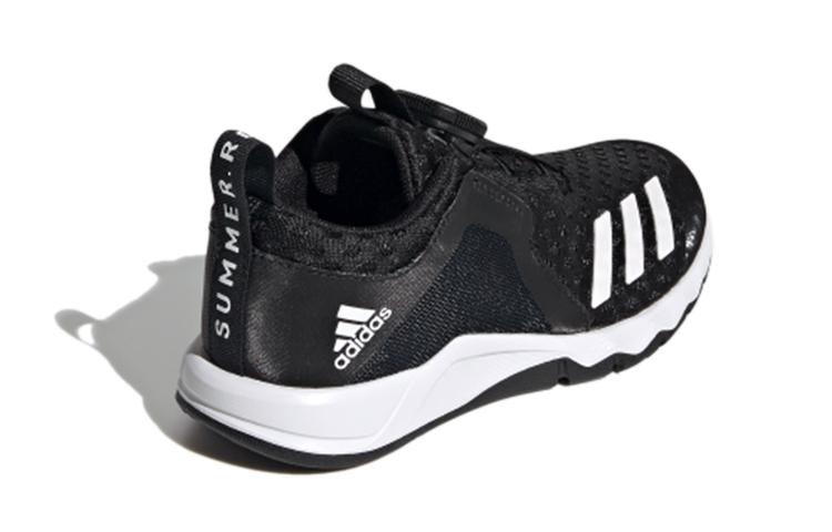 Adidas Rapidafle Boa Summer.Rdy Comfortable Breathable Low top Kids' Running Shoes Black Children Aged 3 7 Years Old FW6142