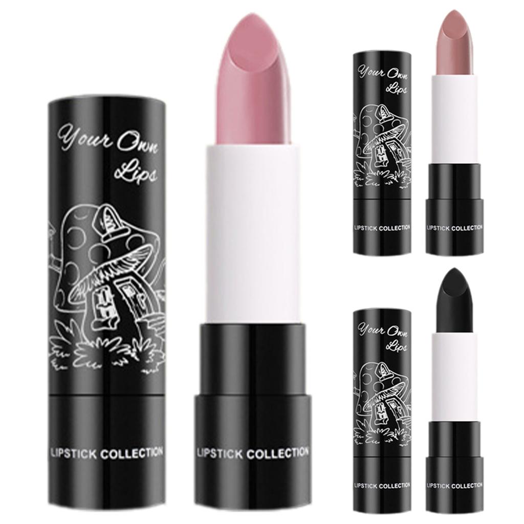 Velvet Matte Lipstick 1PC High Pigment Color Rich Long Lasting Waterproof Non Transfer Lip Makeup Soft Feel Lipstick for Women Girls Beauty Gift
