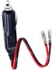 Dongge Autoersatz / 24V Zigarettenanzünderstecker mit Kabel und Einzelkopfanschluss zur Verkabelung Zigarettenanzünder DIY Stromkabel