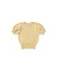 WITHOUT SUMMER Slim Button Half Knit_Butter