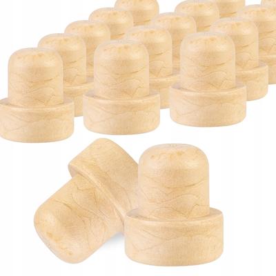 100pcs SYNTHETIC MUSHROOM CORKS FOR WINE BOTTLES WINE COCKS 17.5mm FOR WINE