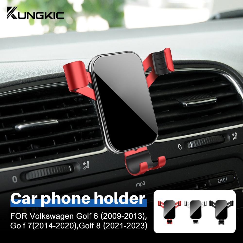 Schwerkraft Auto Handyhalterung für Volkswagen VW Golf 6 MK6 2009-2013 - Aluminiumlegierung + ABS