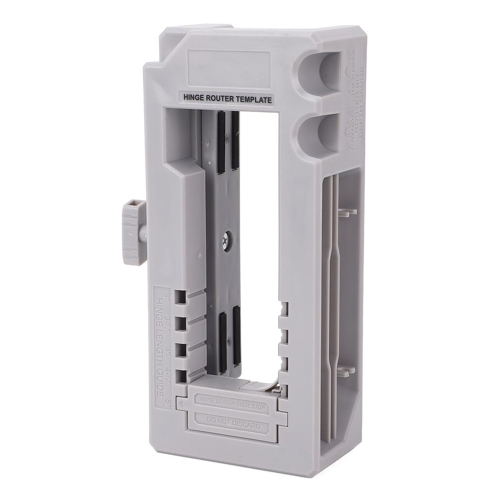 Door Hinge Hole Locator for Router Adjustable Hinge Template Installation Jig for 35 Inch Length