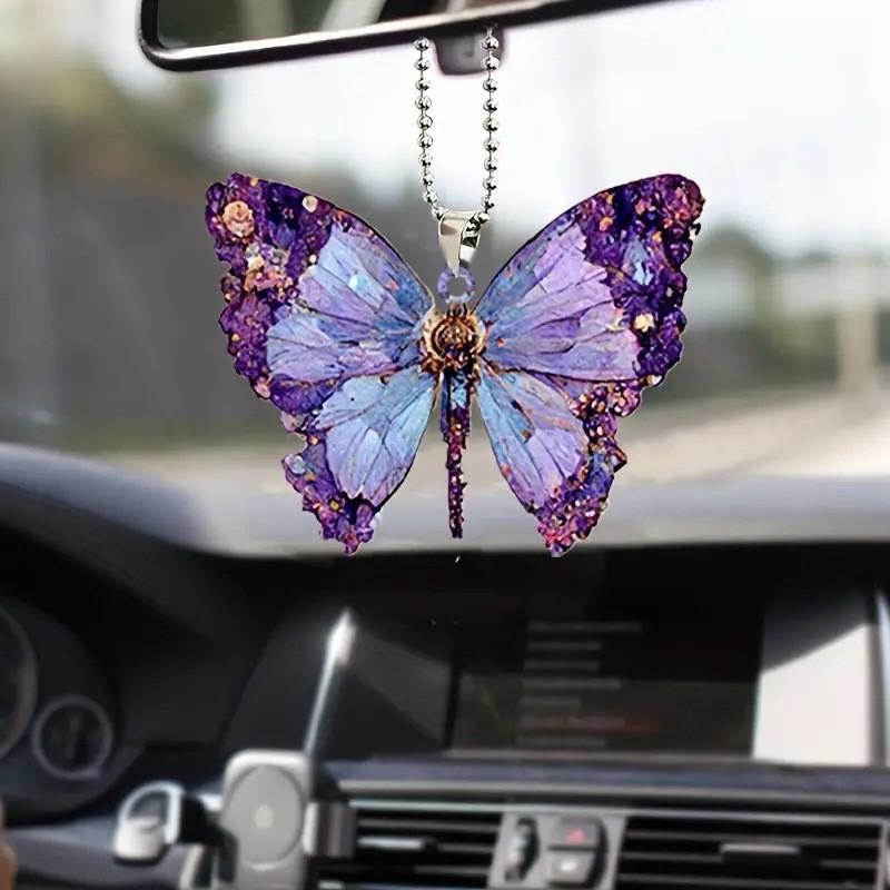 

Бабочка Потрясающий Акриловый Шарм для Интерьера Автомобиля Модный Красочный Декор для Стиля Транспортного Средства 26