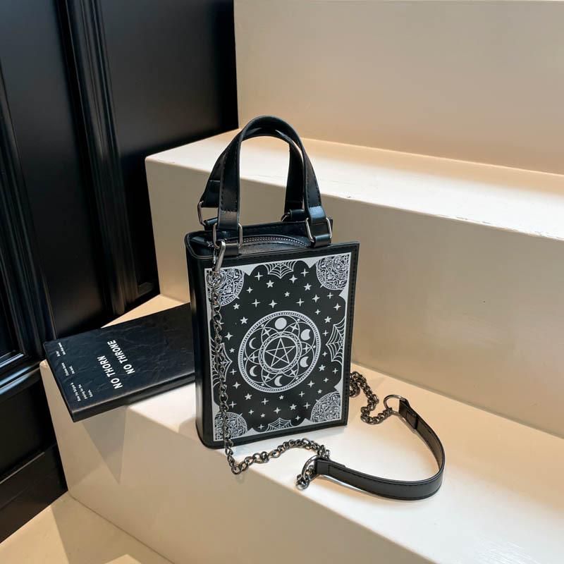 

Женская сумка новая осень портативная маленькая квадратная сумка Spice girl модный тренд женская цепочка на плечо сумка-мессенджер Type four