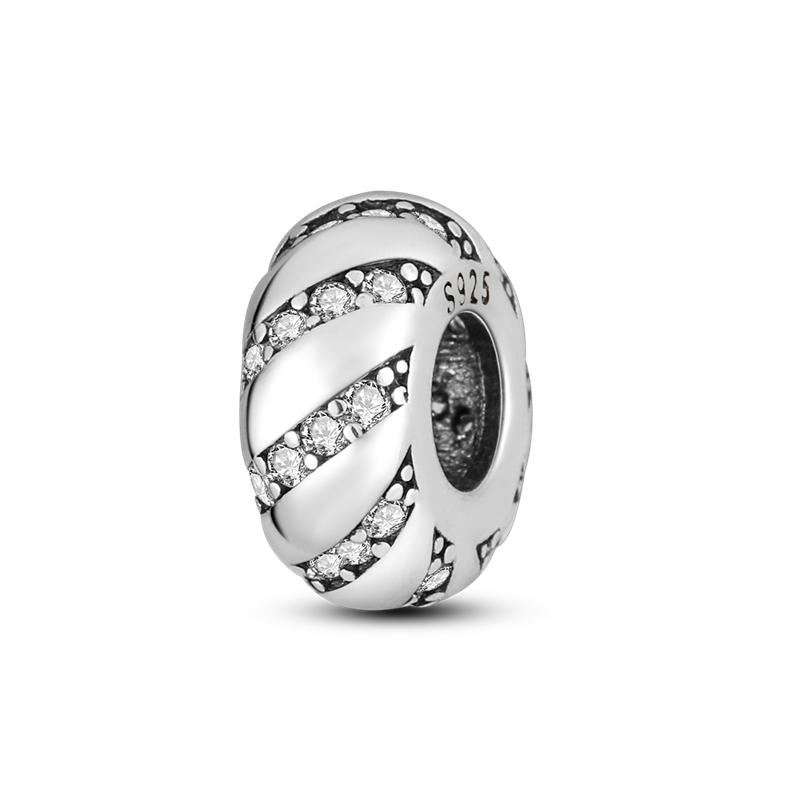 Hard Winter Charms Bead Copper Cz Zircon Snowflake Snowman Ice Skate Pendant Fit Original Bracelet Diy Jewelry