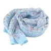 Women's Floral Scarf Long Scarf Versatile Shawl Gauze Scarf Travel Matching