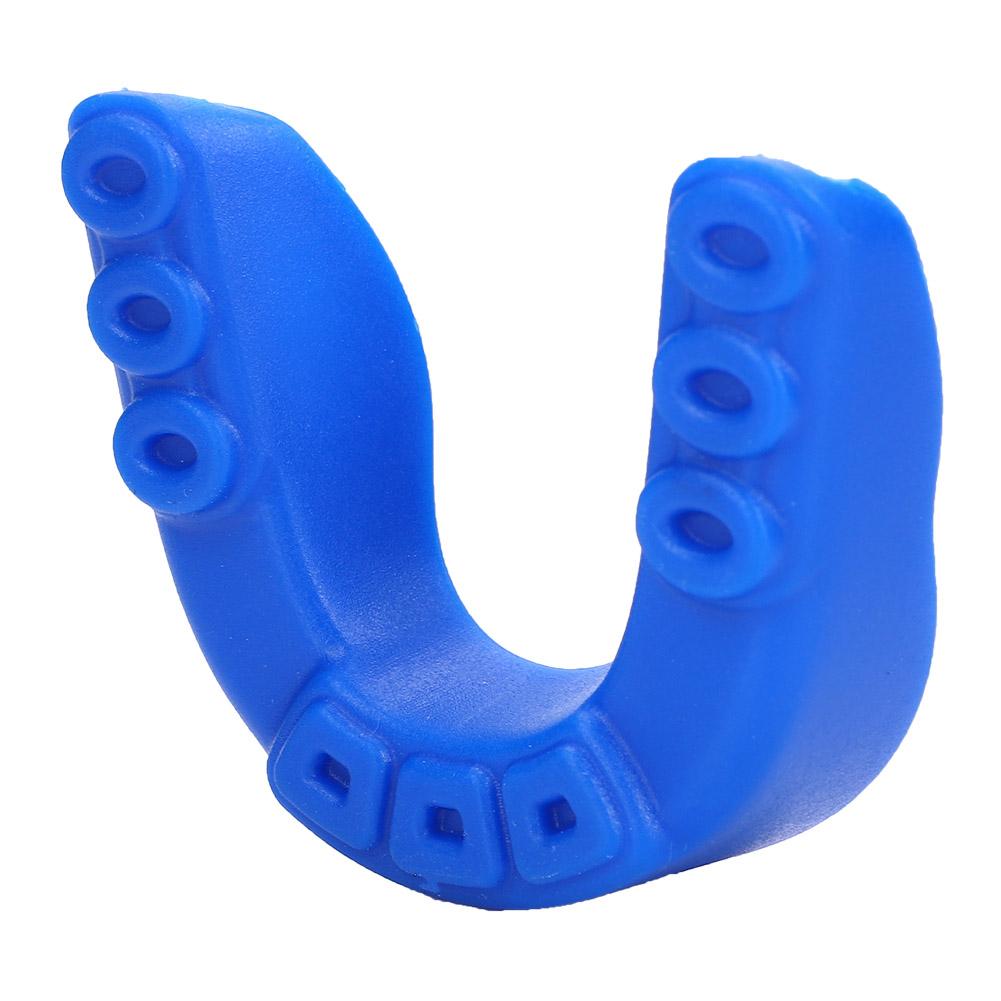 EVA Adult Mouth Guard Teeth Tooth Protector Boxing Accessory Blue & White