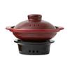 ZISIZ Ceramic Hot Pot with Alcohol Stove