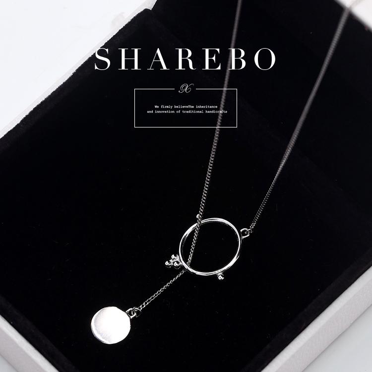 

Ювелирные изделия из стерлингового серебра 925 пробы, ожерелье в виде круглой полосы, ожерелье, колье, бижутерия, женское колье-чокер