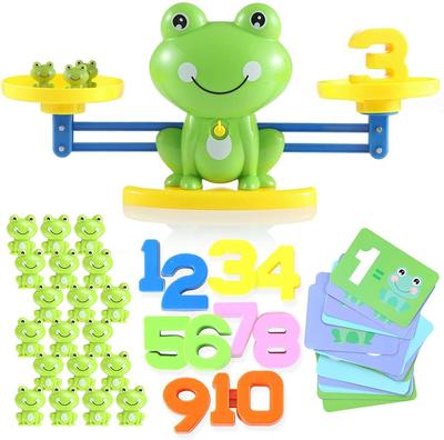 Denge Matematik Oyunu Eğitici Oyuncaklar Öğrenme Materyali Sayma Oyuncakları - Erkek Kız Çocuklar için Eğlenceli Terazi Dengeleme Oyuncak Seti Noel Hediyesi