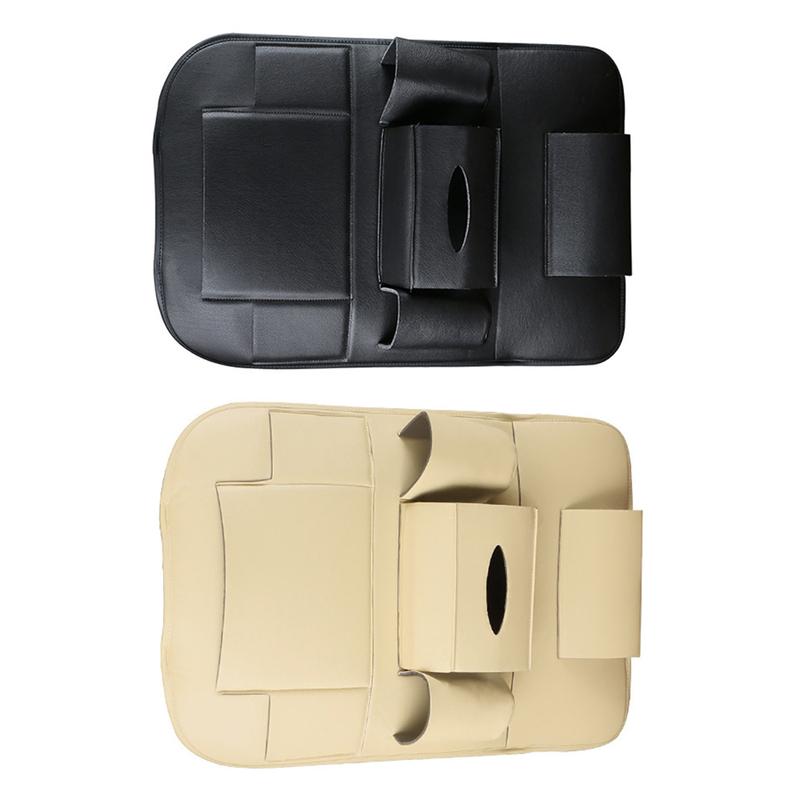 New Car Seat Back Storage Organizer Bag Universal PU Leather Multifunction Storage Box Stowing Tidying Pocket Auto Styling