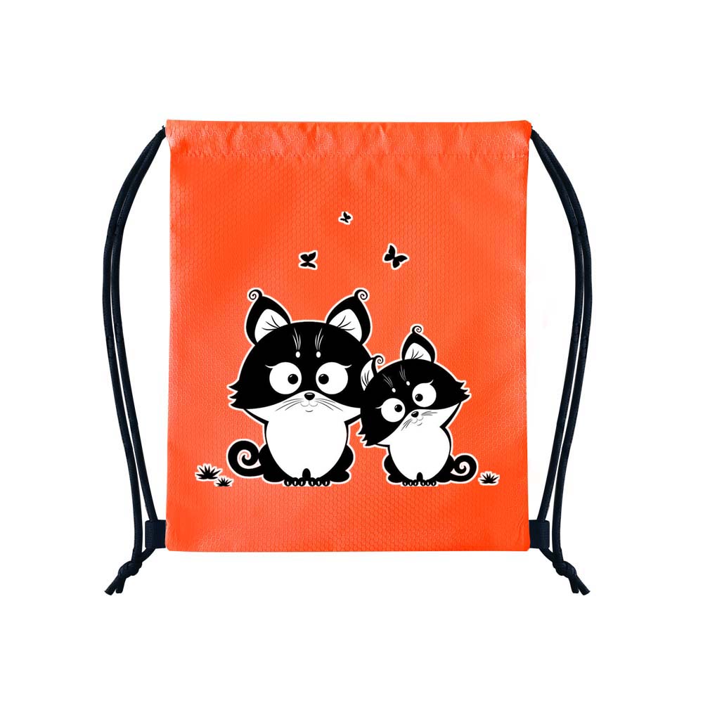 Şık ve Hafif 34cm*40.5cm Dacron İpli Sırt Çantası Outdoor Sırt Çantası Bisiklet Sırt Çantası Spor Salonu Saklama Çantası