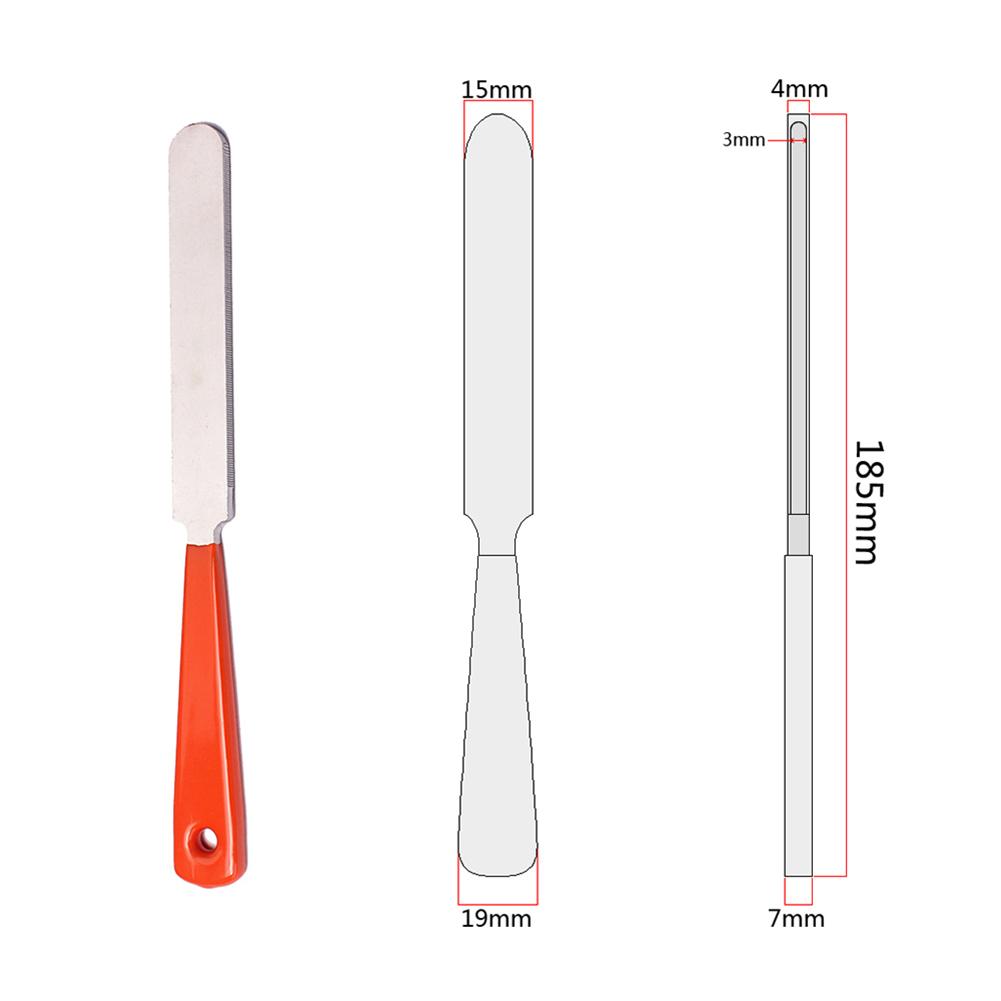 Guitar Parts Guitar Fret Crowning Luthiers Tools File Narrow Dual Cutting Edge Long-lasting Gear