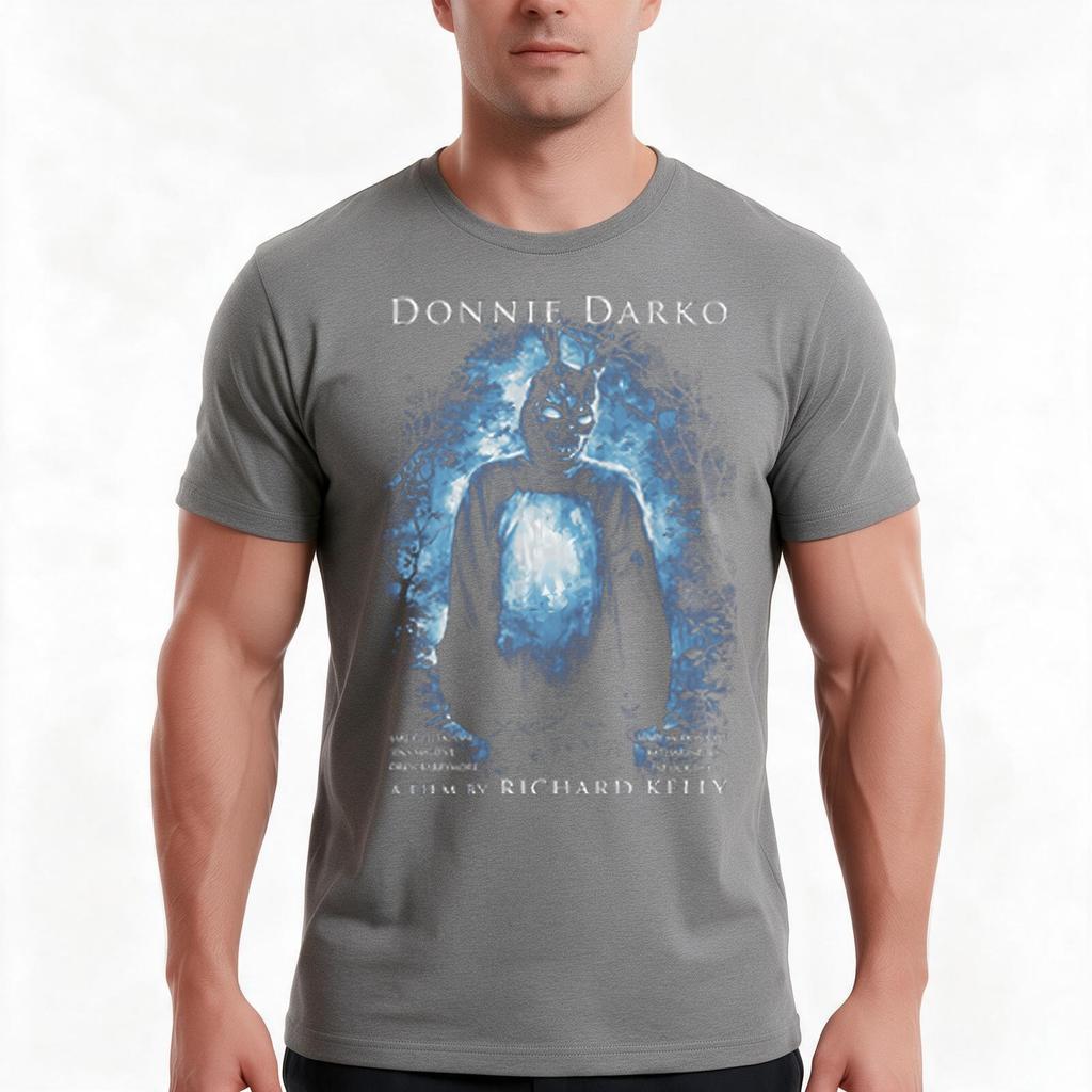 Donnie Darko Tshirt Summer Casual Cotton Tee Oversized Streetwear Tops Vintage Graphic Print Loose Fit Short Sleeve