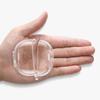 Kwmobile Husă pentru Căști Xiaomi Redmi Buds 6 Lite Protecție TPU Transparentă - Husă, Capac, Anti-Pierdere, -
