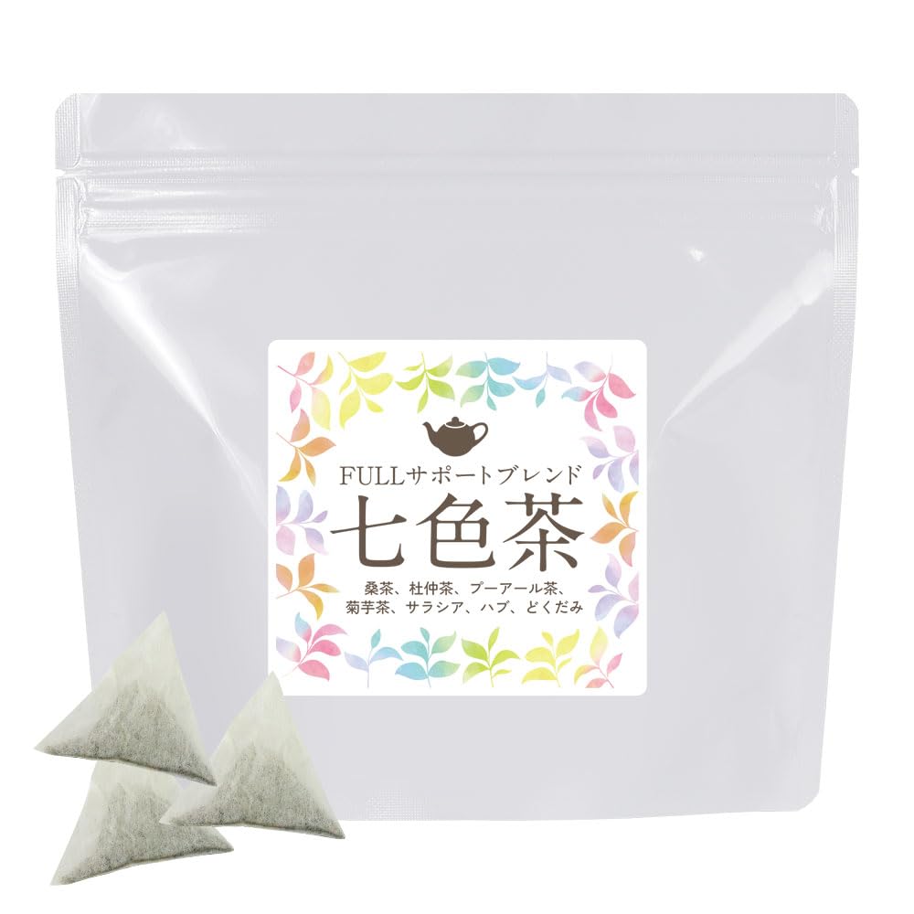 Organland Blend Seven 2g X 30 Tea with Mulberry Jerusalem Eucommia Habu and Dokudami Tea Tea, Colors, Bags, Leaf, Artichoke, Salacia, Pu-erh, Tea,