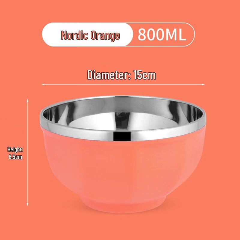Abay Insulated Stainless Steel Rice Bowl