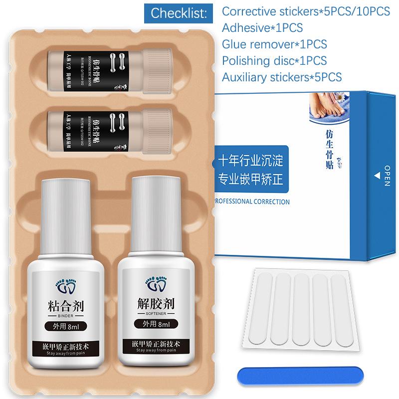 Strumenti di correzione per unghie incarnite Pedicure Recover Embed Trattamento per unghie dei piedi Professionale per raddrizzare le unghie incarnite