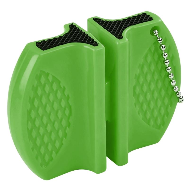 Compacts Multifunctional Knifed Sharpener With Safety Lock For Outdoor Tool And Camping Gears