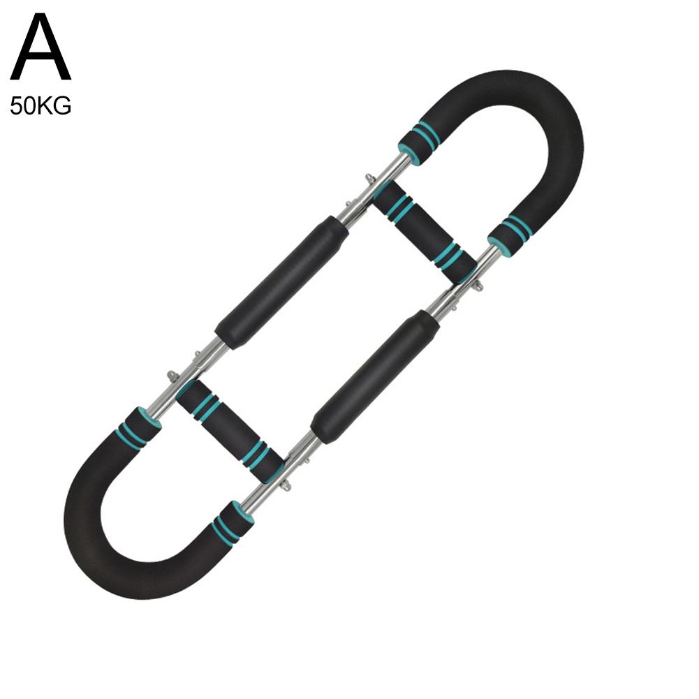 Adjustable Arm Trainer Portable Home U-Shaped Wrist Strength Exerciser Chest Expander,Shoulder Muscle Training Fitness Equipment