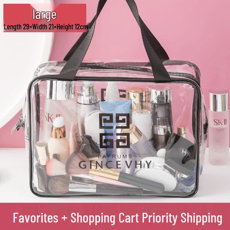 Duża wodoodporna kosmetyczka podróżna dla mężczyzn i kobiet: Separacja na mokro/na sucho, przenośna do pływania i kosmetyków