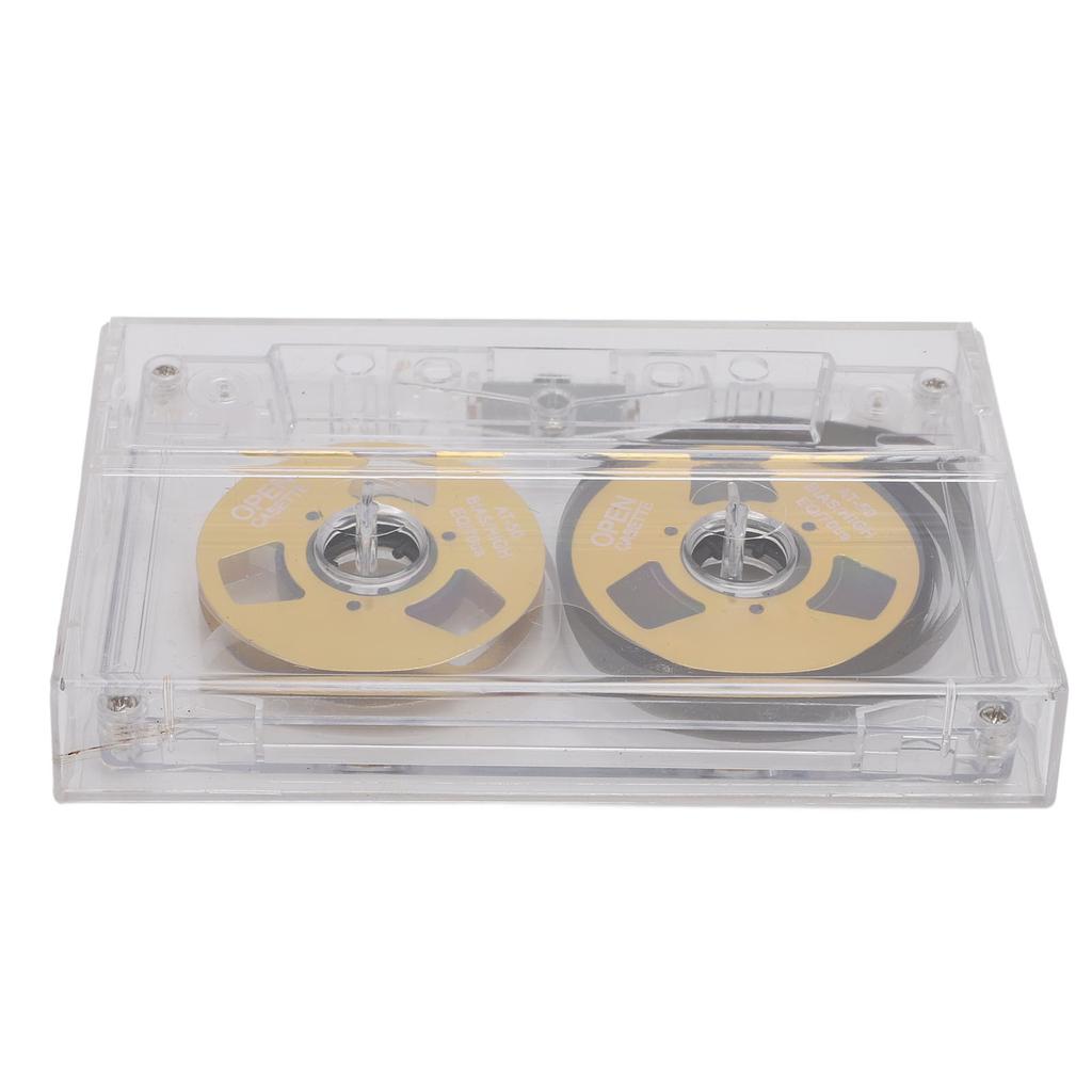 Reel to Reel Blank Cassette Tape 50 Minutes Normal Bias Double Sided Metal Sound Recording Cassette