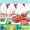 Colorful Sesame Street Party Decorations For Kids Birthday