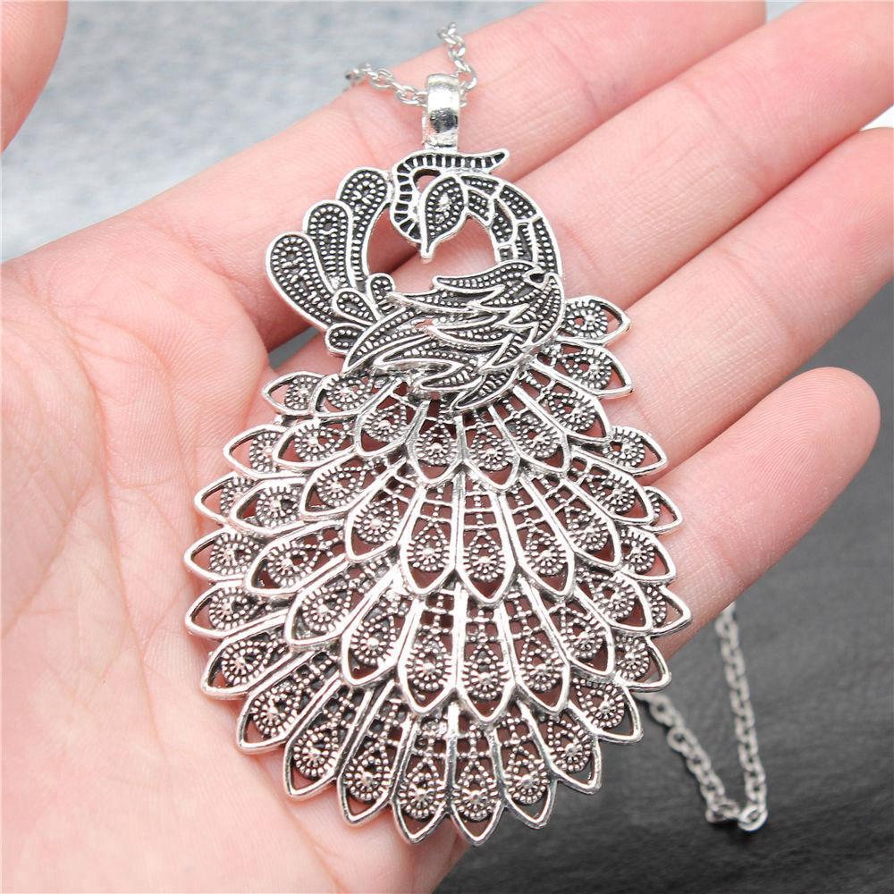 45cm Or 70cm Long Chain Necklace Bird Vintage Jewelry Supplies QN009
