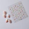 Summer 3D Fruit Nail Art Stickers - Peach Design for Kids DIY