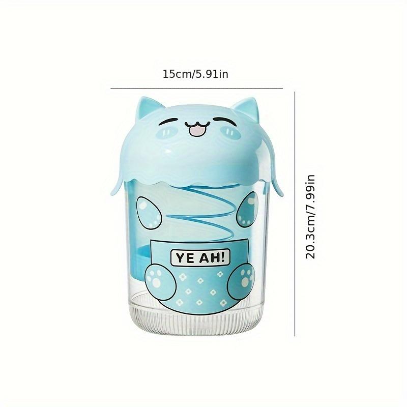 1 Cat Yogurt Filter and 5 Bags, Can Filter Approximately 33-35 Ounces of Yogurt, Cute Home Essential Rotating Press Quick and Easy