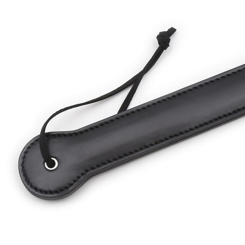Black Paddle  Double Layer Leather Ass Spanking Slave Whip Fetish Paddles