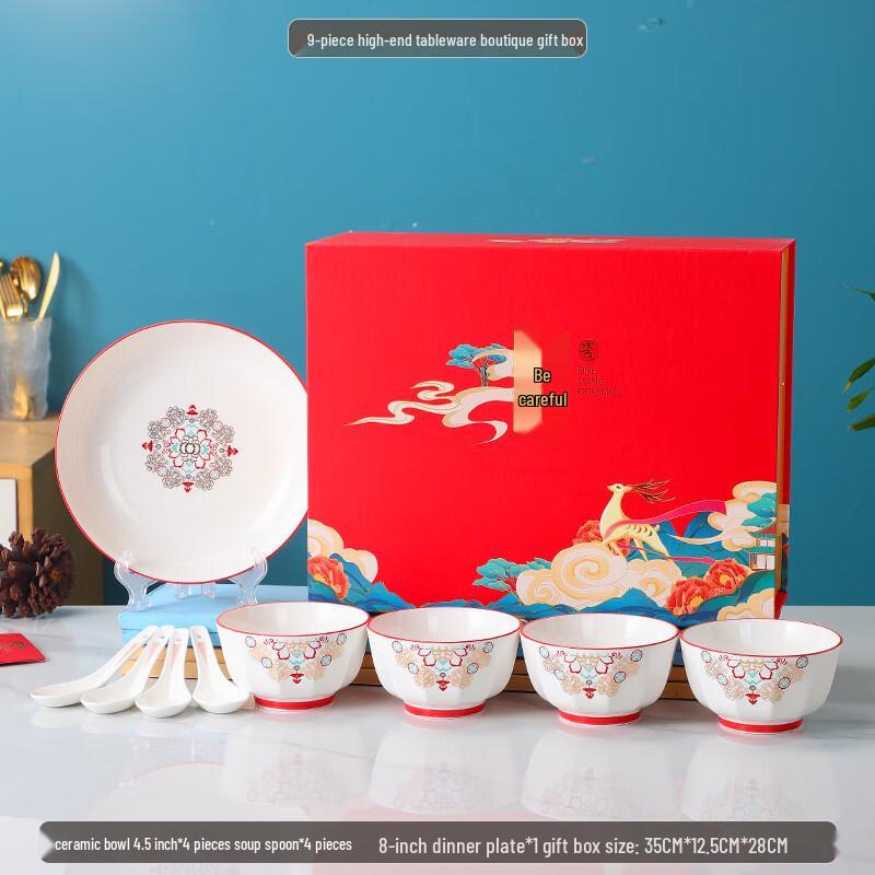 AIQIYIXUAN Ceramic Dinnerware Gift Set