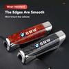 Carbon Fiber Car Leather Handbrake Cover Protective Sleeve Hand Brake Protection Car Interior For 1 3 5 Series X1 X3 X7 F10