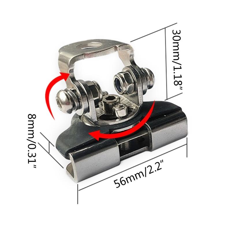 Držák LED lišty Montážní držák Pracovní světlo do auta Svorka kapoty mlhového světla Auto Kryt motoru Off Road 4x4 otočný držák světel