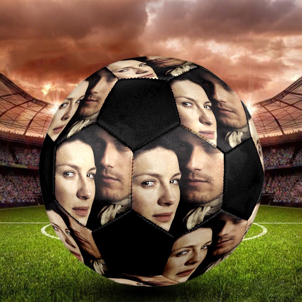 Vibrant Outlander Indoor Soccer Ball Colorful Machine Stitched PVC Size 5 Team Training Competition Ready Durable High-Bounce Cool Sports Gift